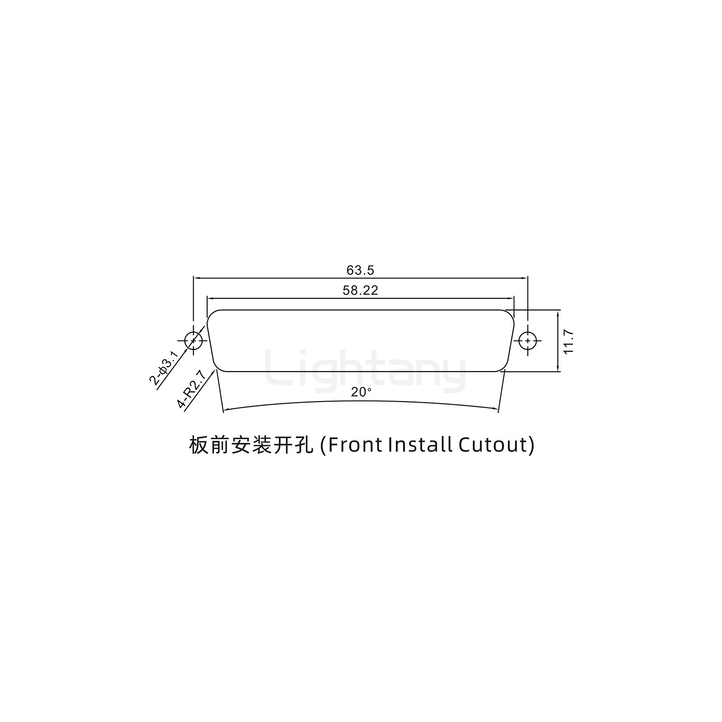 防水17W5母焊線(xiàn)式/鎖螺絲/大電流40A