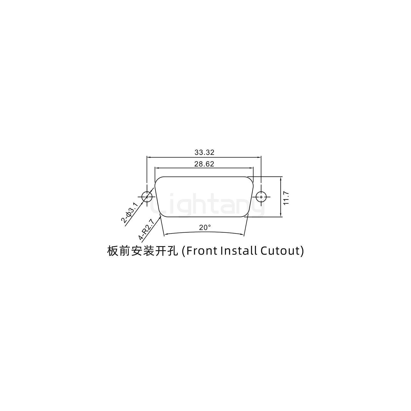 防水7W2公焊線(xiàn)式/鎖螺絲/射頻同軸50歐姆