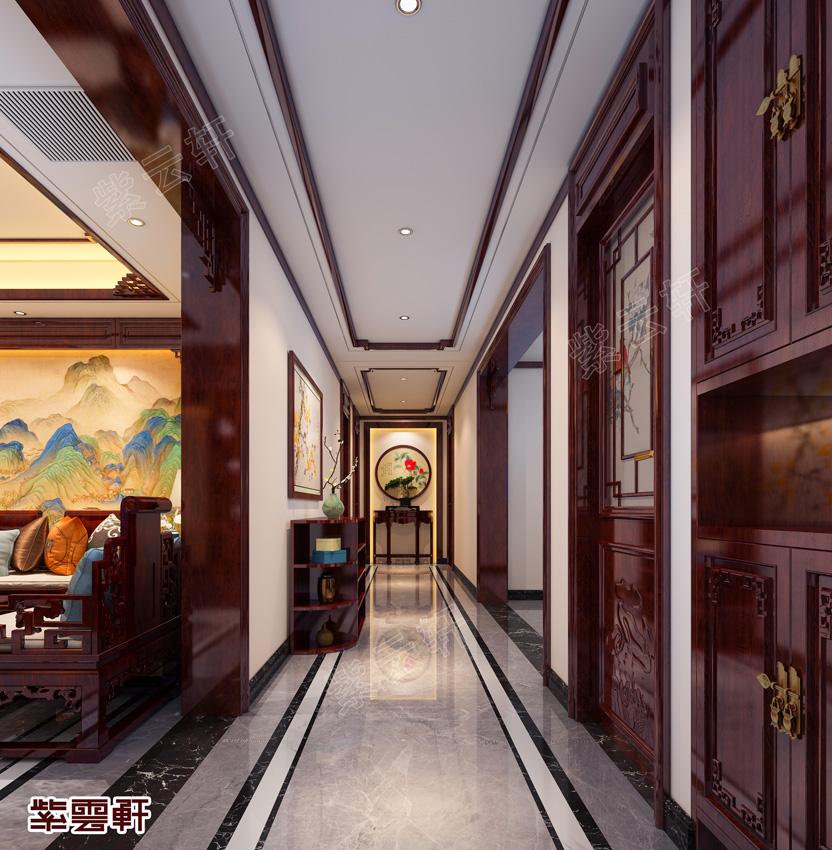 200㎡中式三居，化復(fù)古為時(shí)尚，是古典美的歷史延續(xù)