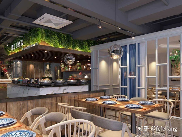 合肥自助餐廳設(shè)計(jì)：四個裝修技巧