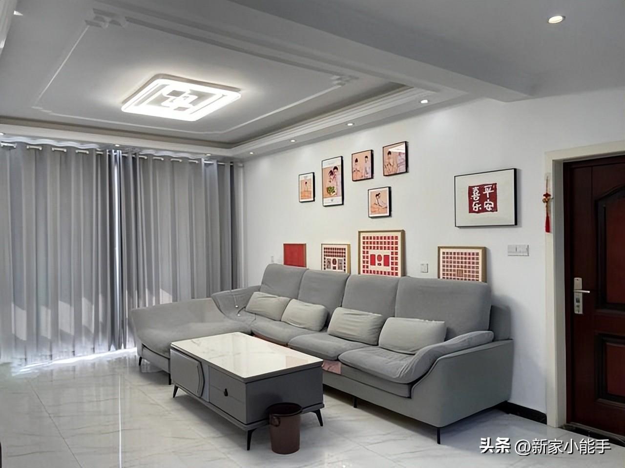 00后婚房，簡(jiǎn)單裝修不豪華，室內(nèi)面積不大，新生活真的很幸福