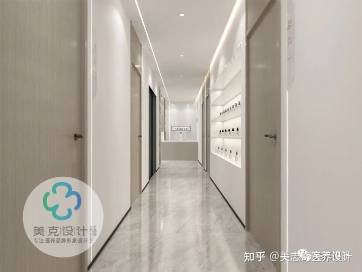 昕美醫(yī)療美容機構(gòu) | 美容機構(gòu)店面裝修設(shè)計，讓輕奢情調(diào)定格出彩！