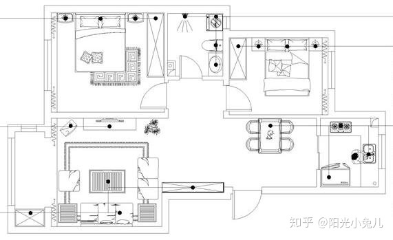 三室兩廳裝修樣板間！92平現(xiàn)代輕奢風(fēng)格，清新雅致彰顯品質(zhì)生活